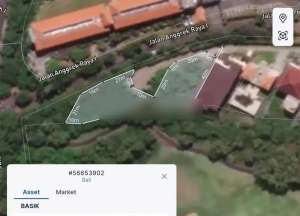 Tanah lingkungan cluster anggrek di komplek Pecatu graha resort lokasi di Ungasan, tersedia melalui melalui situs Olx