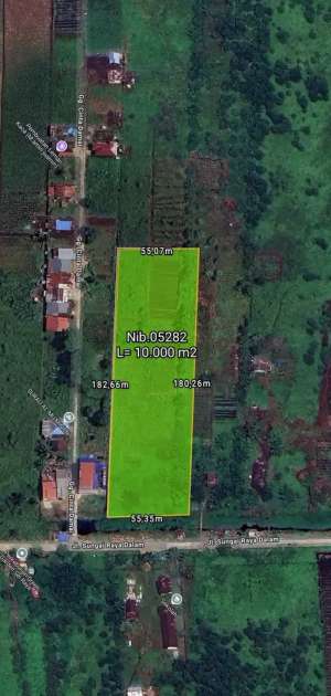 Tanah Sungai raya dalam 55x180 lokasi di Pontianak Kota, tersedia melalui melalui situs Olx