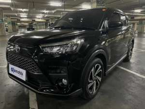 Jual bekas TDP 10JT Toyota Raize 1.0 G One Tone Bensin-MT Hitam 2021,lokasi di 