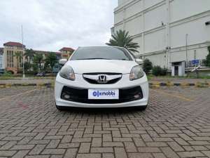 Jual bekas TDP 4,JT Honda Brio 1.2 E Bensin-AT Putih 2014,lokasi di 
