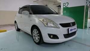 Jual bekas TDP 6,JT Suzuki Swift 1.4 GX Bensin-MT Putih 2012,lokasi di 