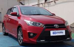 Jual bekas TDP 7,JT Toyota Yaris 1.5 S Bensin-MT Merah 2014,lokasi di 