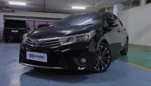 Jual bekas TDP 8,JT Toyota Corolla Altis 1.8 V Bensin-AT Hitam 2016,lokasi di 