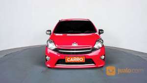 Jual bekas Toyota Agya 1.0 G MT 2014 Merah,lokasi di Kota Palembang