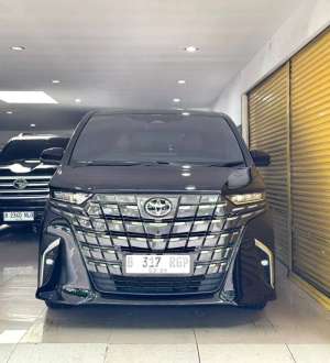 Jual bekas Toyota Alphard 2.5 G CVT TSS 2024 March Hitam Metalik Vieta Motor,lokasi di 