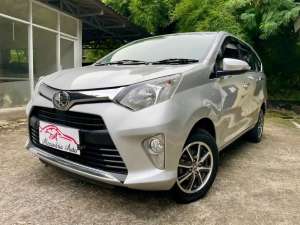 Jual bekas Toyota Calya G AT 2017 Silver Istimewa terawat bukan eks Taxi Online,lokasi di 