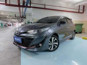 Jual bekas Toyota Yaris 1.5 S Bensin-MT 2018 Abu,lokasi di 