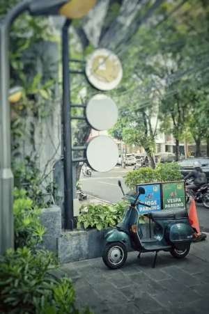 Jual bekas vespa Excel 150,lokasi di Ciputat Timur