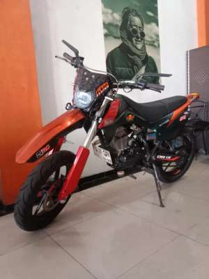Jual bekas Viar cross x Supermoto 2024 KM 1000,lokasi di Cengkareng