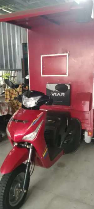 Jual bekas Viar Roda 3 2025 Nyaris Baru Sudah Ada Box Rp5 Juta Siap Usah,lokasi di Pati