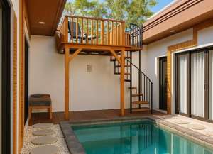 villa di Jimbaran, fully furnish, dekat GWK, Pantai, daerah tenang lokasi di jimbaran, tersedia melalui melalui situs Lamudi