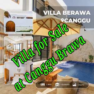 Villa for Sale Location at Canggu Brawa Bali lokasi di Kuta Utara, tersedia melalui melalui situs Olx