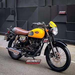 Jual bekas W 175 CAFE RACER W175 KLASIK JAPSTYLE BOBBER TRACKER BRATSTYLE MULUS,lokasi di Ciledug