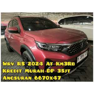 Jual bekas Wrv RS 2024 Metik Km3Rb Perak,lokasi di 