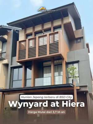 WYNYARD BSD city at 100ha kawasan hiera SUPER MASTERPLANstrategis lokasi di Bumi Serpong Damai, tersedia melalui melalui situs Olx