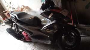 Jual bekas YAMAHA AEROX 155 2017 Hitam F bogor kota,lokasi di Bogor Barat - Kota
