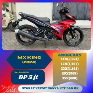Jual bekas YAMAHA JUPITER MX KING 2024 SUPER MANTAPP,lokasi di Cengkareng