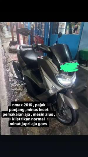 Jual bekas YAMAHA NMAX NON ABS 2016,lokasi di Jagakarsa