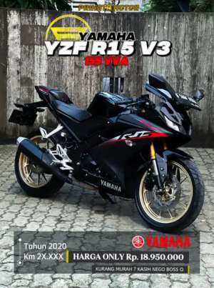 Jual bekas Yamaha R15 V3 2020,lokasi di Kembangan