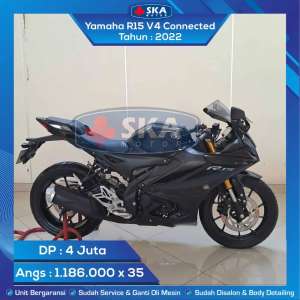 Jual bekas Yamaha R15 V4 Connected Tahun 2022,lokasi di Cimahi Tengah