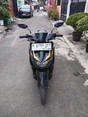 Jual bekas Yamaha soul GT F1 th 2013 plat 2028 PJK pnjng mesin halus,lokasi di Cengkareng