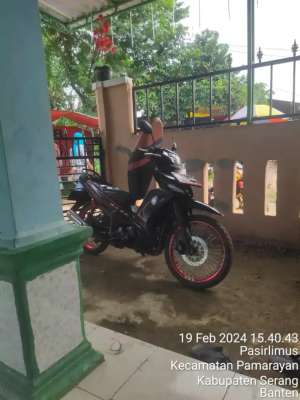 Jual bekas Yamaha Vega RR 2015 Plat B DKI,lokasi di Kibin