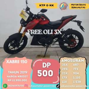 Jual bekas YAMAHA XABRE TAHUN 2017 SIAP PAKAI, BERGARANSI, GRATIS SERVIS,lokasi di Bekasi Selatan
