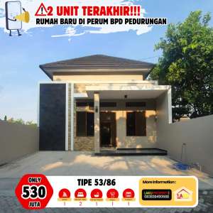 2 Unit Terakhir Rumah Baru Di Perumahan BPD Pedurungan lokasi di Pedurungan, tersedia melalui melalui situs Olx