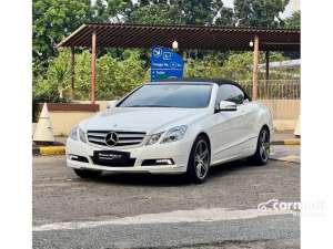Jual bekas 2011 Mercedes-Benz E250 1.8 CGI Convertible,lokasi di DKI Jakarta
