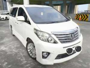 Jual bekas 2012 Toyota Alphard SC CBU Pilot Seat PBD Rawatan ATPM B GENAP Pjk MAR 2026 Siap Pakai KREDIT DP29jt,lokasi di DKI Jakarta