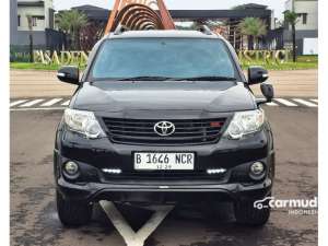 Jual bekas 2013 Toyota Fortuner 2.7 G LUX TRD 4X2 SUV Angsuran 3 JTan,lokasi di DKI Jakarta