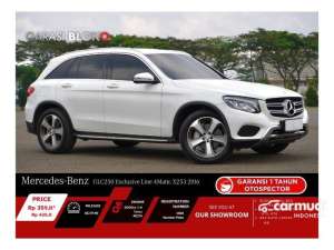 Jual bekas 2016 Mercedes-Benz GLC250 2.0 Exclusive 4MATIC SUV Odo 45 Rbuan Pajak Panjang TDP MINIM HOT ITEMS,lokasi di Banten