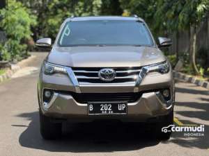 Jual bekas 2016 Toyota Fortuner 2.7 SRZ 4X2 SUV,lokasi di Banten
