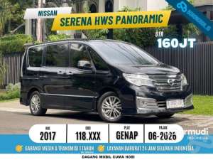 Jual bekas 2017 Nissan Serena 2.0 Highway Star MPV Panoramic AT - LOW KILOMETER GRESS, NO PR SIAP PAKAI, CASH n KREDIT TDP Hanya 0, - LOW PRICE,lokasi di DKI Jakarta