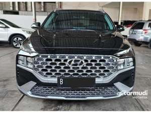 Jual bekas 2021 Hyundai Santa Fe 2.2 Prime SUV AT Matic Diesel 2021 2022 Hitam Mulus Km 63rban Siap Pakai Good Condition,lokasi di DKI Jakarta