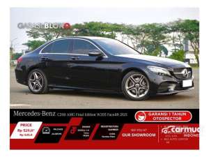 Jual bekas 2021 Mercedes-Benz C200 2.0 AMG Final Edition Sedan W205 Facelift Odo 24 Rbuan DP MINIM HOT ITEMS,lokasi di Banten