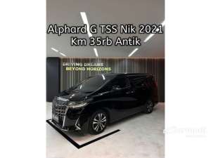 Jual bekas 2021 Toyota Alphard 2.5 G MPV,lokasi di DKI Jakarta