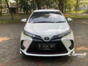 Jual bekas 2021 Toyota Yaris 1.5 TRD Sportivo 3 AB Hatchback AUTOMATIC PUTIH,lokasi di DKI Jakarta