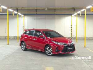 Jual bekas 2021 Toyota Yaris 1.5 TRD Sportivo 3 AB Hatchback..GARANSI 1TH AC MESIN TRANSMISI..PROMO CREDIT TDP START 15JUTAAN..FREE DETAILING,lokasi di DKI Jakarta