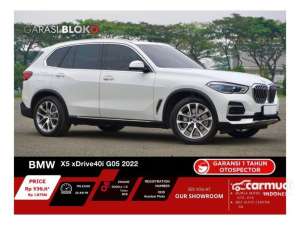 Jual bekas 2022 BMW X5 3.0 xDrive40i xLine SUV 7 Seater B56 Odo 26 Rbuan Pajak Panjang RARE ITEMS,lokasi di DKI Jakarta