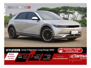 Jual bekas 2023 Hyundai IONIQ 5 0.0 Signature Long Range SUV Odo 25 Rbuan Pajak Panjang RARE ITEMS,lokasi di DKI Jakarta