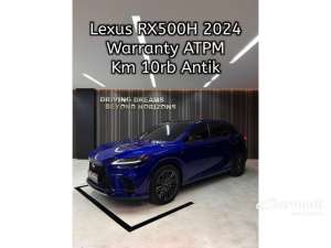 Jual bekas 2023 Lexus RX 500H 2.4 F Sport SUV,lokasi di DKI Jakarta