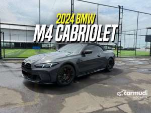 Jual bekas 2024 BMW M4 3.0 Competition M xDrive Convertible Cabriolet Facelift Grey on Orange Abu-abu Abu M 4 LCI Cabrio,lokasi di DKI Jakarta