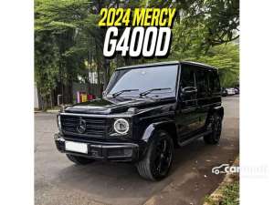 Jual bekas 2024 Mercedes-Benz G400 2.9 D Professional SUV CBU Black on Red Black Mercy G400d G 400 400d,lokasi di DKI Jakarta