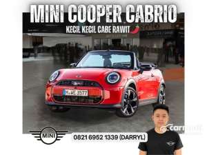 Jual bekas 2025 MINI Cabrio 2.0 Cooper S Convertible New Model,lokasi di DKI Jakarta