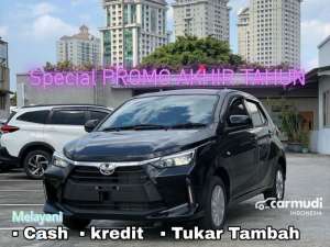 Jual bekas 2025 Toyota Agya 1,2 G Hatchback Warna Hitam Ready Harga Promo Call Me,lokasi di Jawa Barat