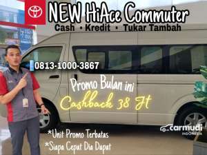 Jual bekas 2025 Toyota Hiace 3,0 Commuter Van,lokasi di Jawa Barat
