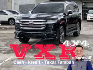 Jual bekas 2025 Toyota Land Cruiser 3,3 300 VX-R 4x4 SUV Hitam Harga Termurah,lokasi di Banten