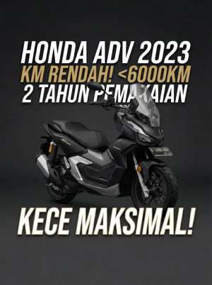 Jual bekas ADV ABS 2023 Istimewa jarang ada dan jarang di pakai,lokasi di Cinambo