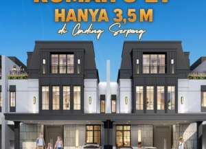 ALTADENA RESIDENCES AT PASADENA CENTRAL DISTRICT RUMAH EUROPIAN CLASSIC TERMURAH 3,5MAN lokasi di cijantra, tersedia melalui melalui situs Lamudi